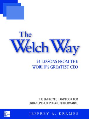 cover image of The Welch Way